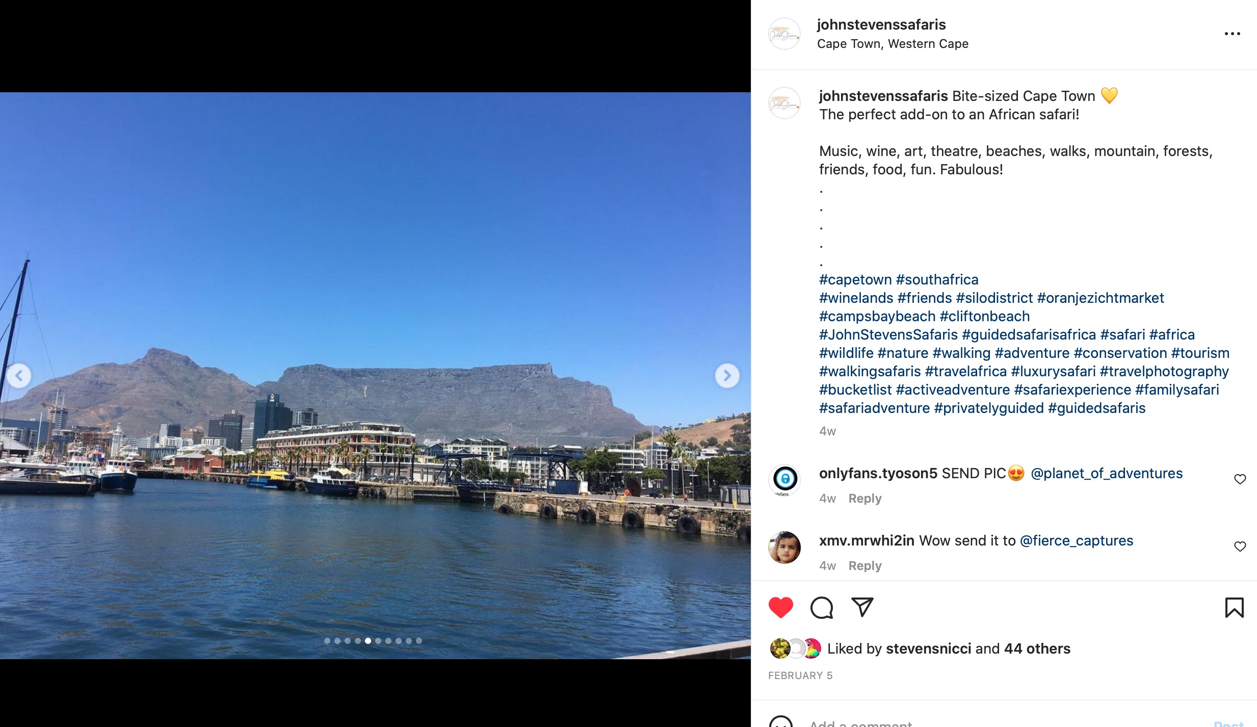 John Stevens social media