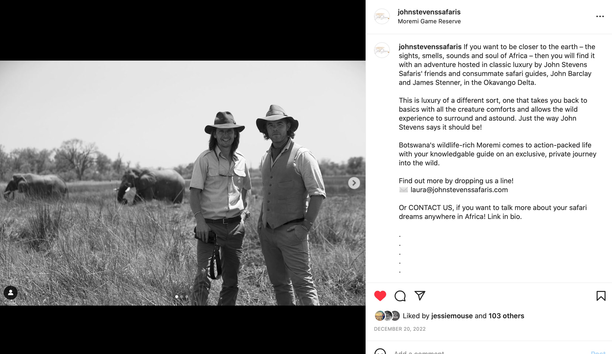 John Stevens social media