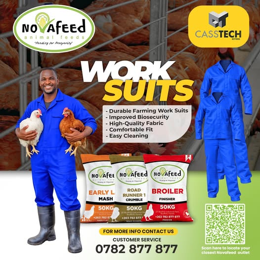 Gear up for success with our durable farming work suits 💪🐔