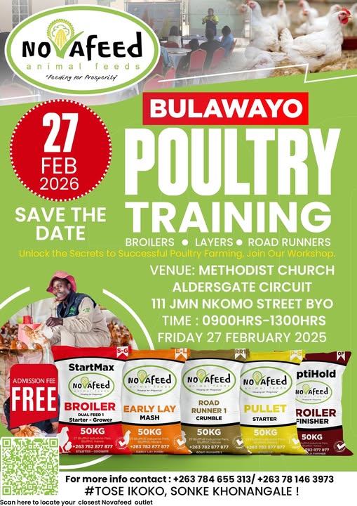 BULAWAYO FARMERS — SAVE THE DATE! 🐔
