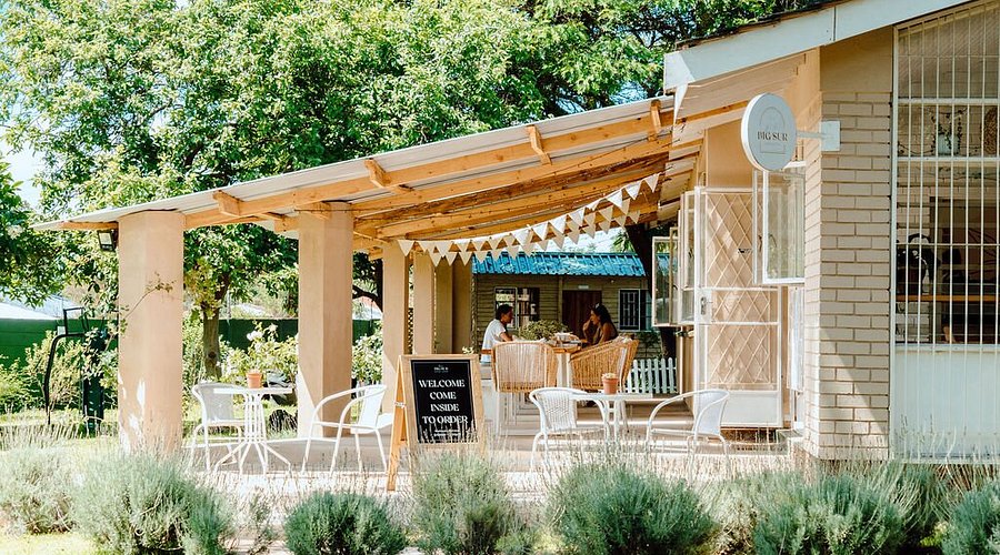 Outdoor café at Sam Levy's Village