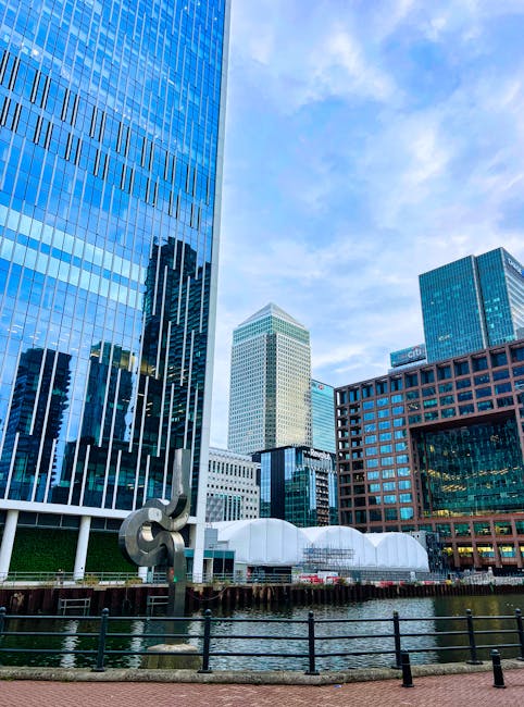 London financial district